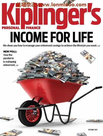 [美国版]Kiplinger’s Personal Finance 吉卜林的个人理财杂志 2021年10月刊